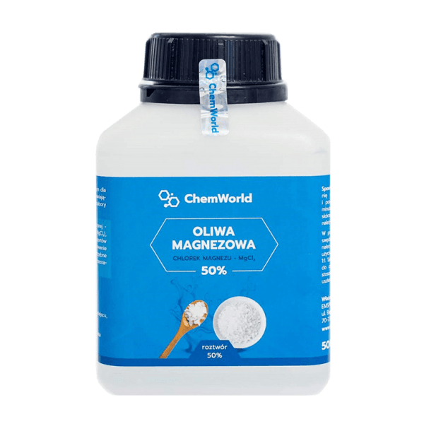 Oliwa Magnezowa 50% – chlorek magnezu 500ml