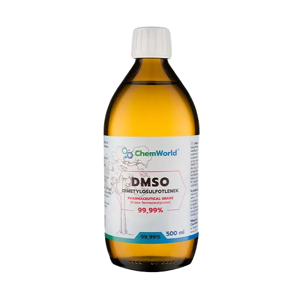 DMSO 99,99%, Czystość Farmaceutyczna 500ml