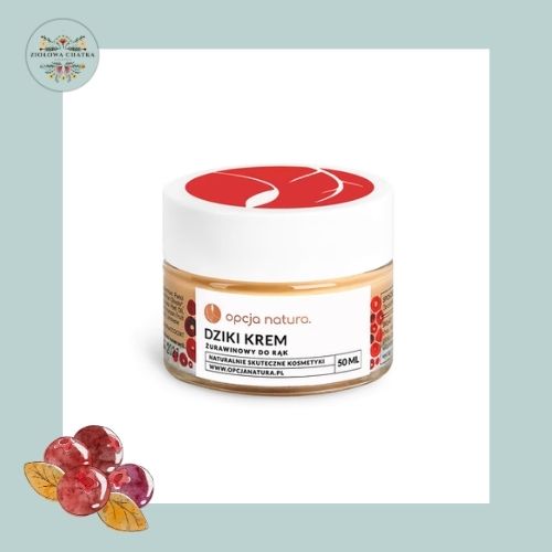 Dziki krem z żurawiną do rąk - 50ml