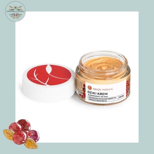 Dziki krem z żurawiną do rąk - 50ml