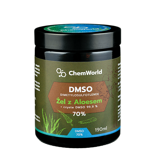 Żel DMSO 70% z Aloesem 190ml