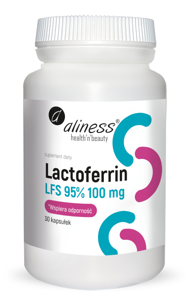 Lactoferrin LFS 95% 100 mg x 30 kapsułek