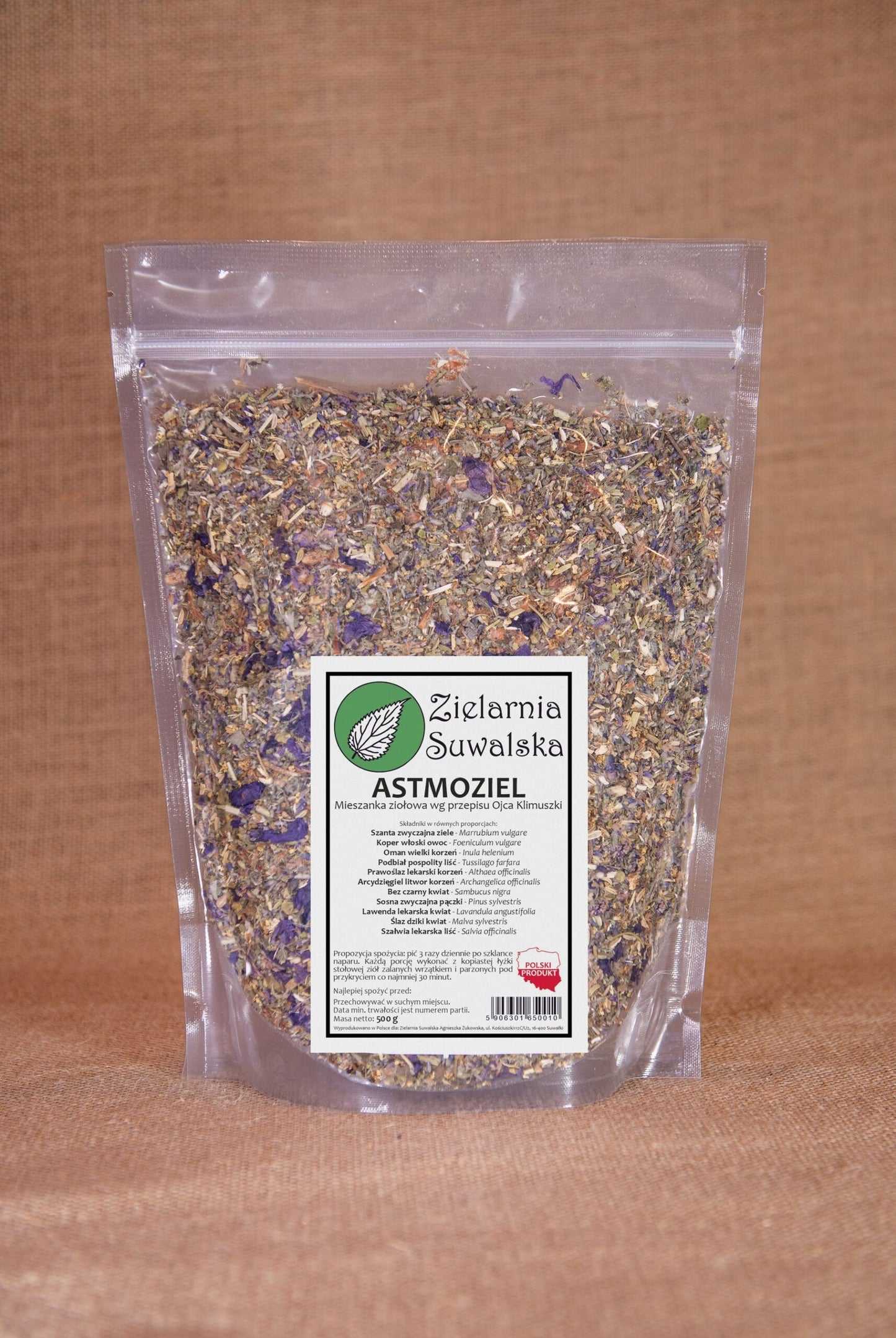 Astmoziel 500g wg Klimuszki Zielarnia Suwalska