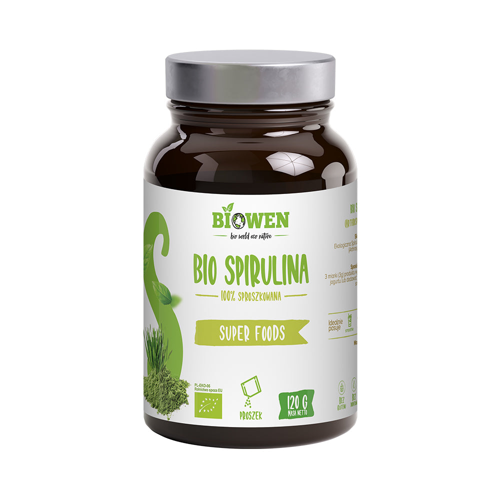 BIO spirulina w proszku – 120g