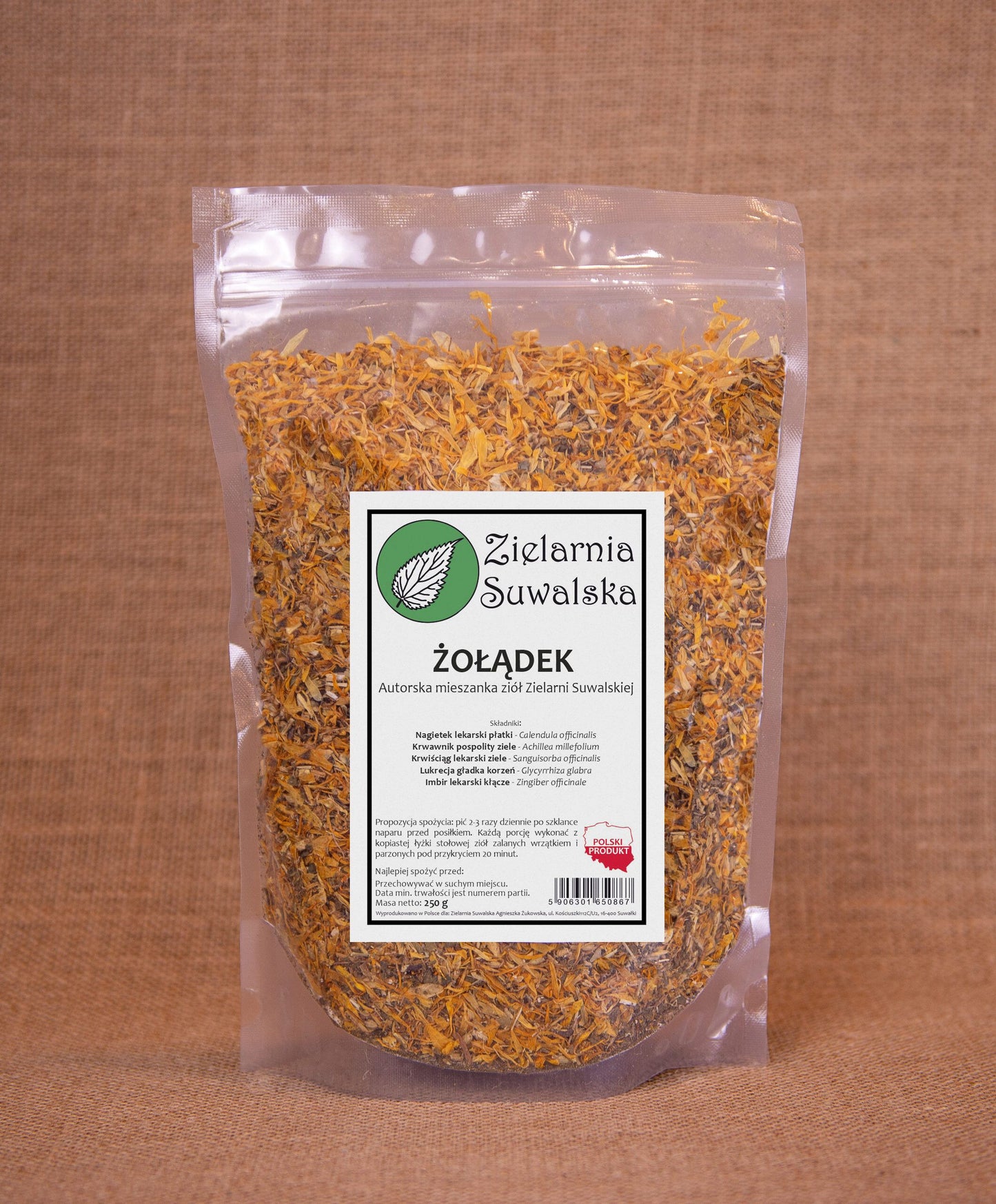 Żołądek 250g Zielarnia Suwalska