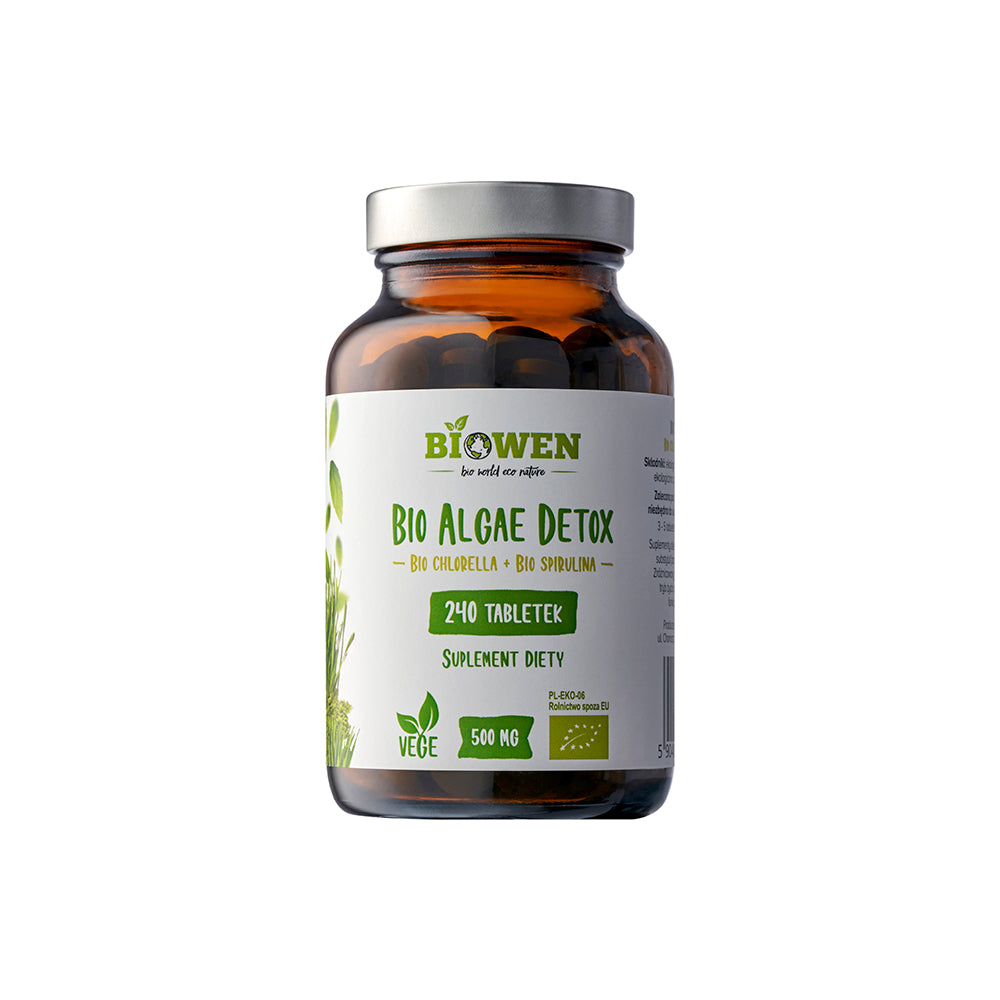 BIO Algae Detox – 500 mg – 240 tabletek