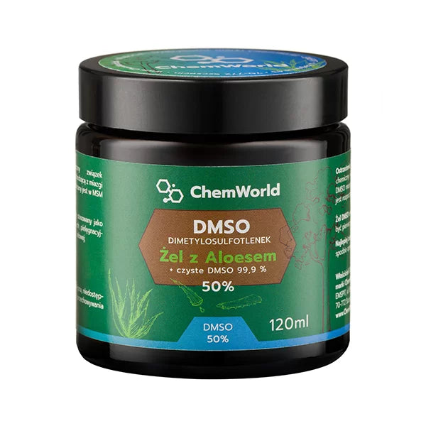 Żel DMSO 50% z Aloesem, 120ml