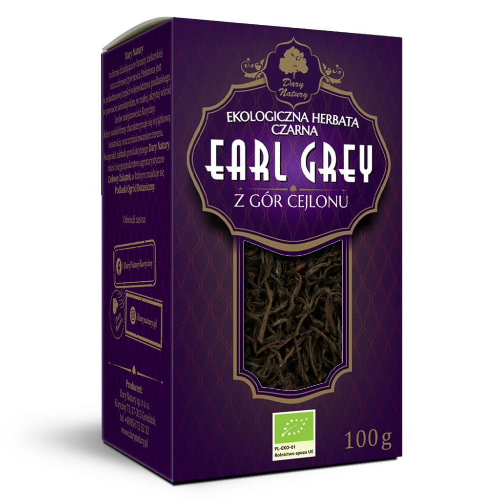Herbata czarna Earl Grey EKO 100 g