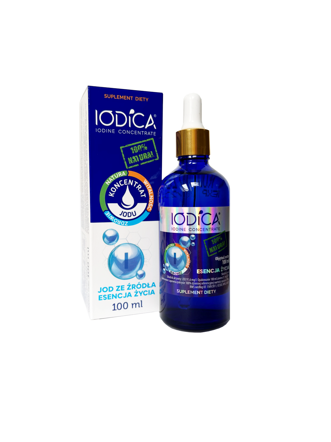 Koncentrat jodu supl. 100 ml IODICA