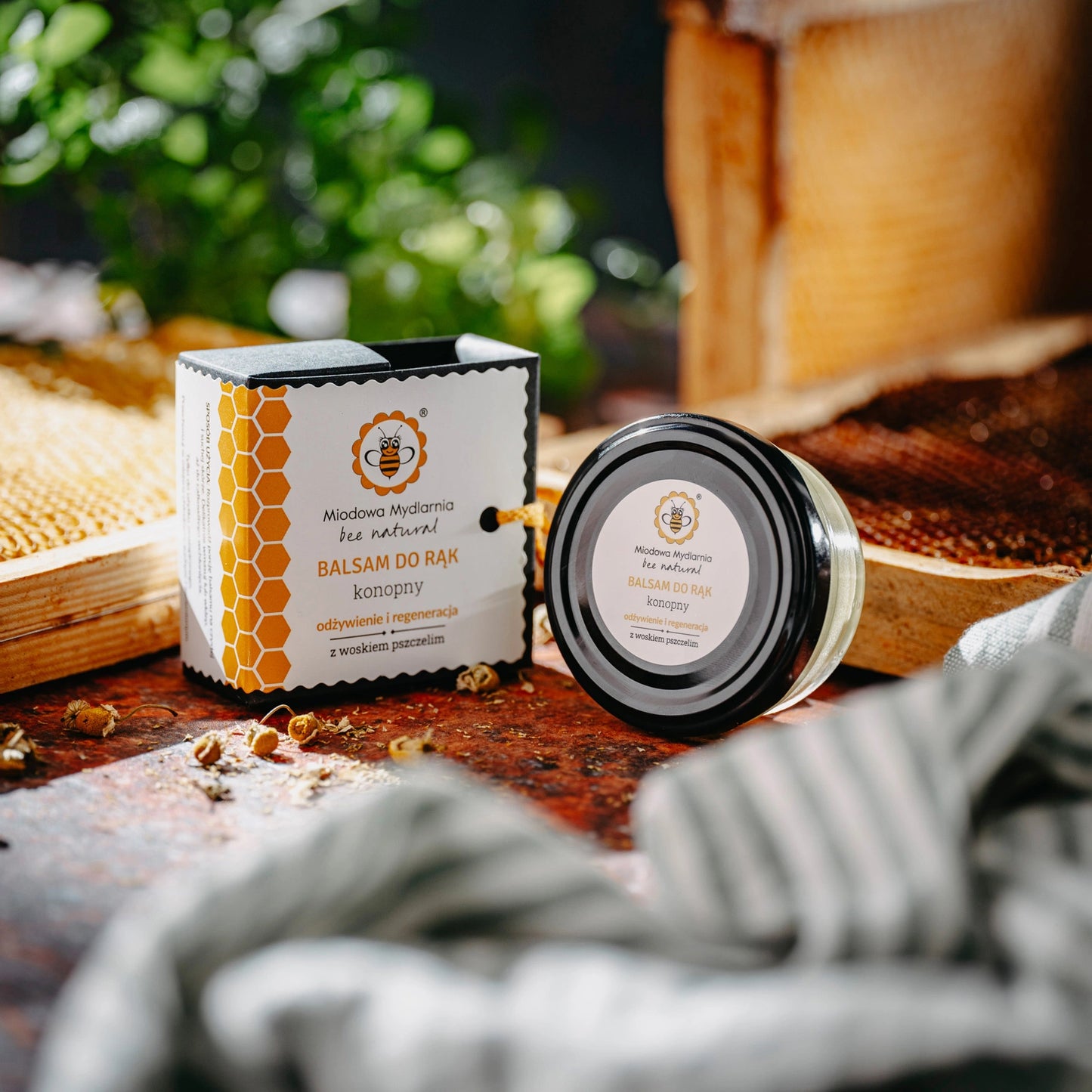 Balsam konopny do dłoni i paznokci