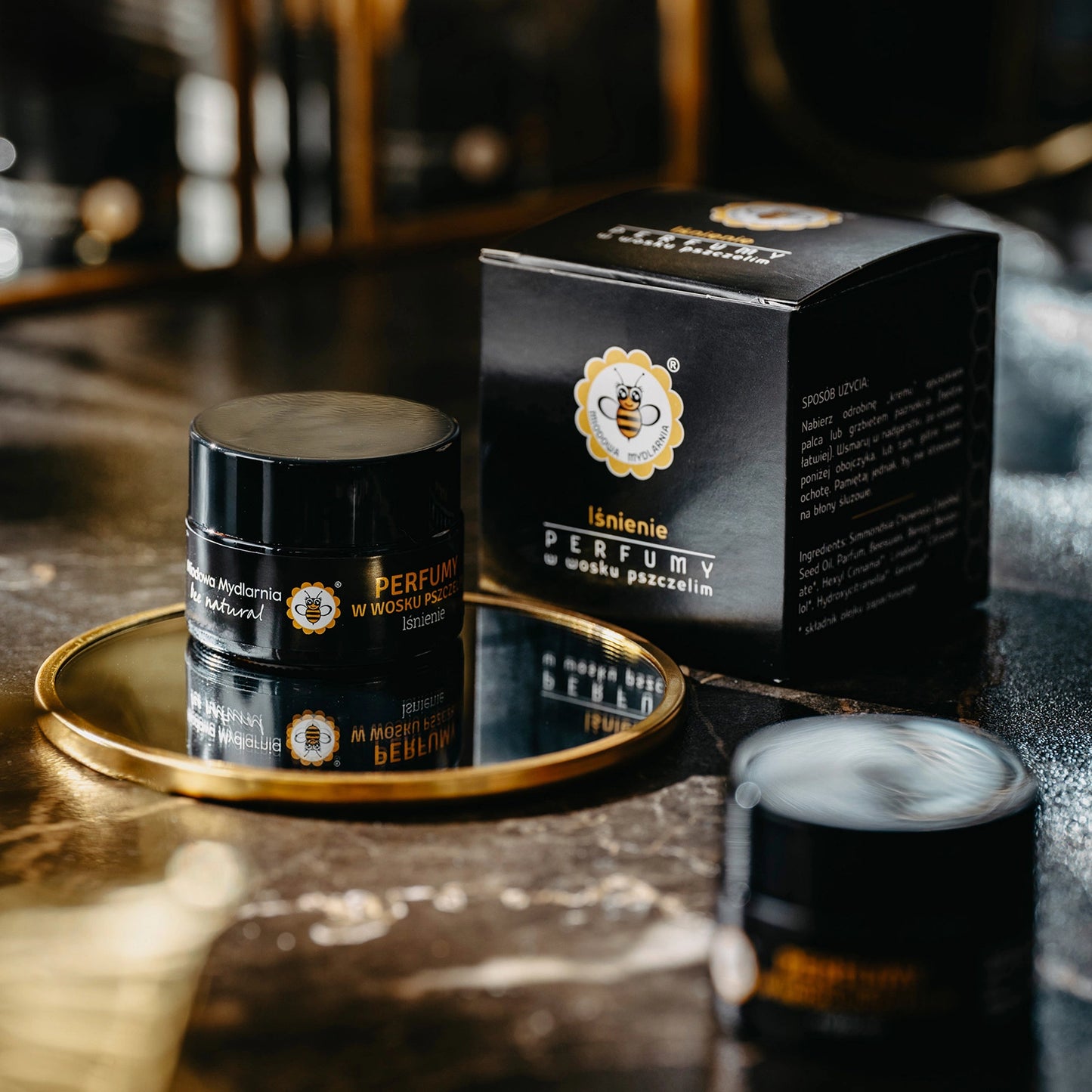 Perfumy w wosku pszczelim LŚNIENIE