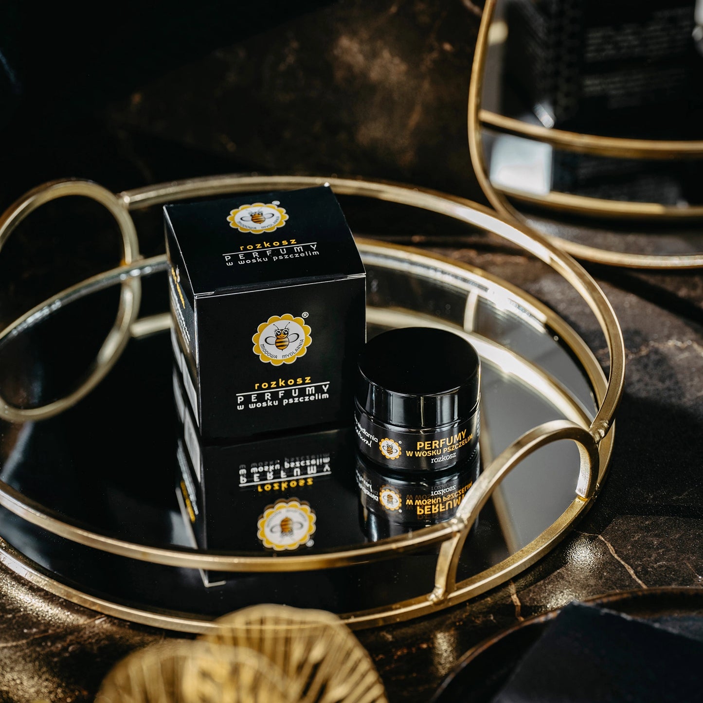 Perfumy w wosku pszczelim ROZKOSZ