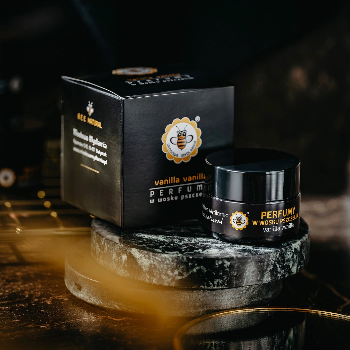 Perfumy w wosku pszczelim VANILLA