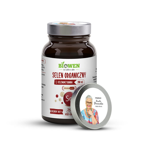 Selen organiczny Biowen – 100 kapsułek