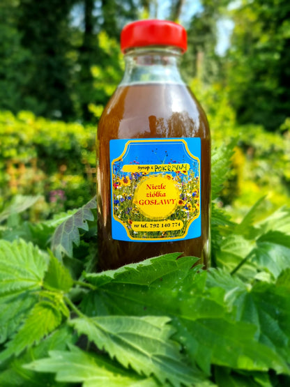 Syrop z pokrzywy i przytulii Gosławy 330ml