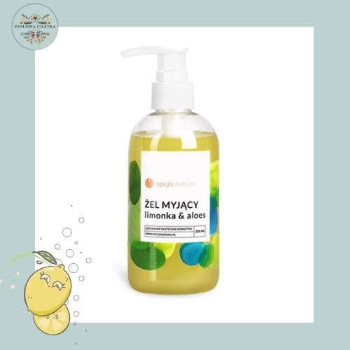 Żel myjący Limonka & Aloes - 250ml