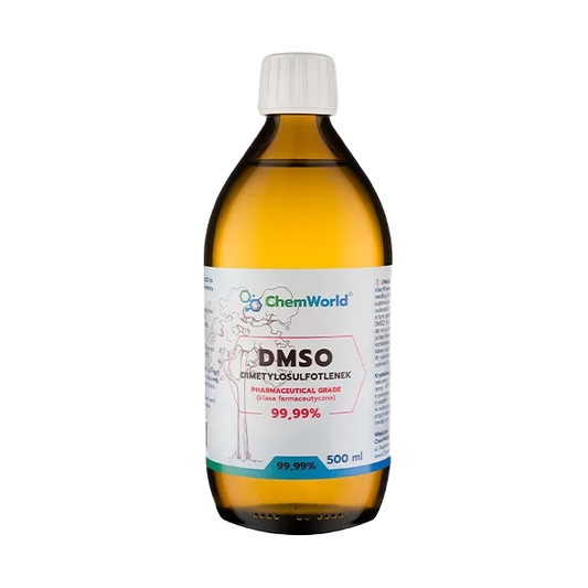 DMSO 99,99%, Czystość Farmaceutyczna 500ml
