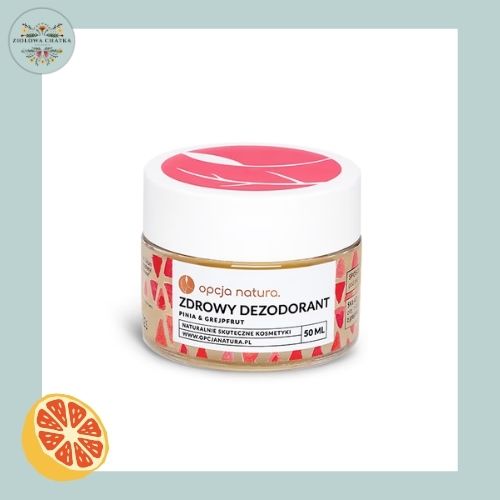 Zdrowy dezodorant pinia & grejpfrut - 50ml