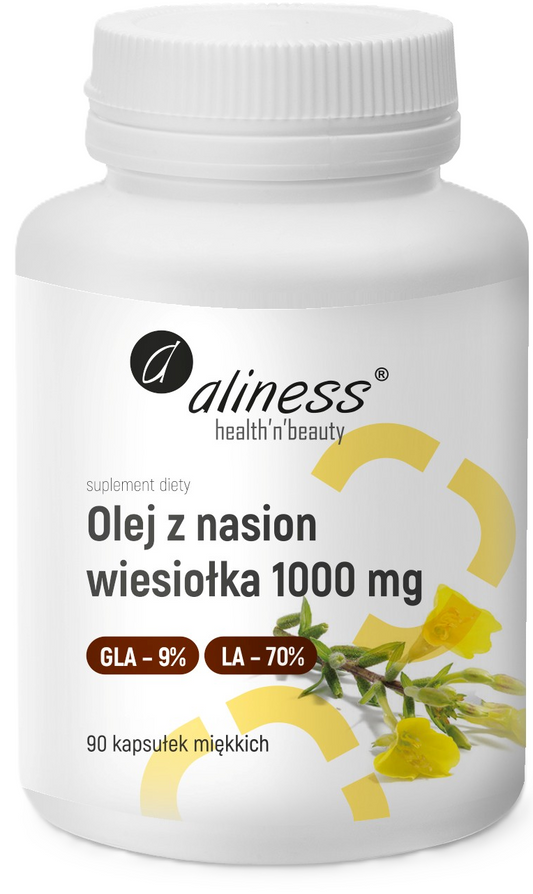 Olej z nasion wiesiołka 9%/70% 1000 mg x 90 kapsułek