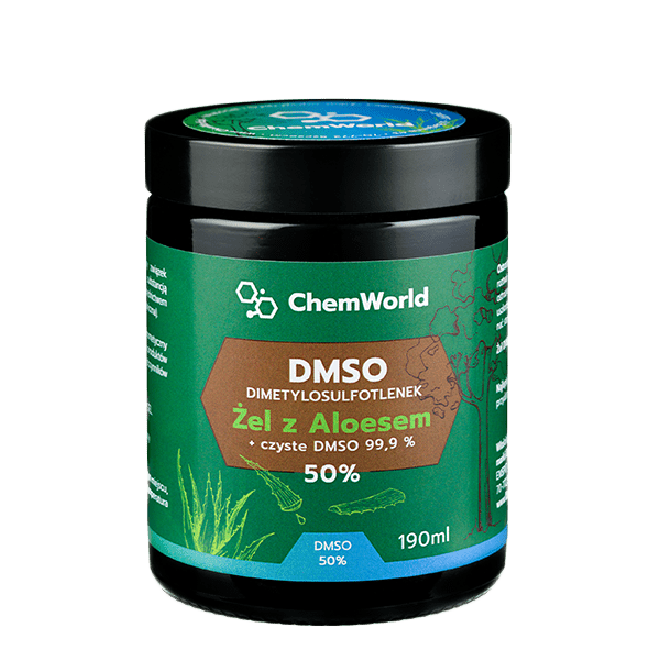 Żel DMSO 50% z Aloesem, 190ml