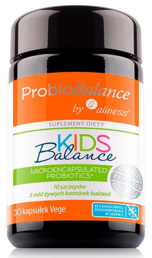 ProbioBALANCE, Probiotyk KIDS Balance 5 mld. x 30 vege caps.