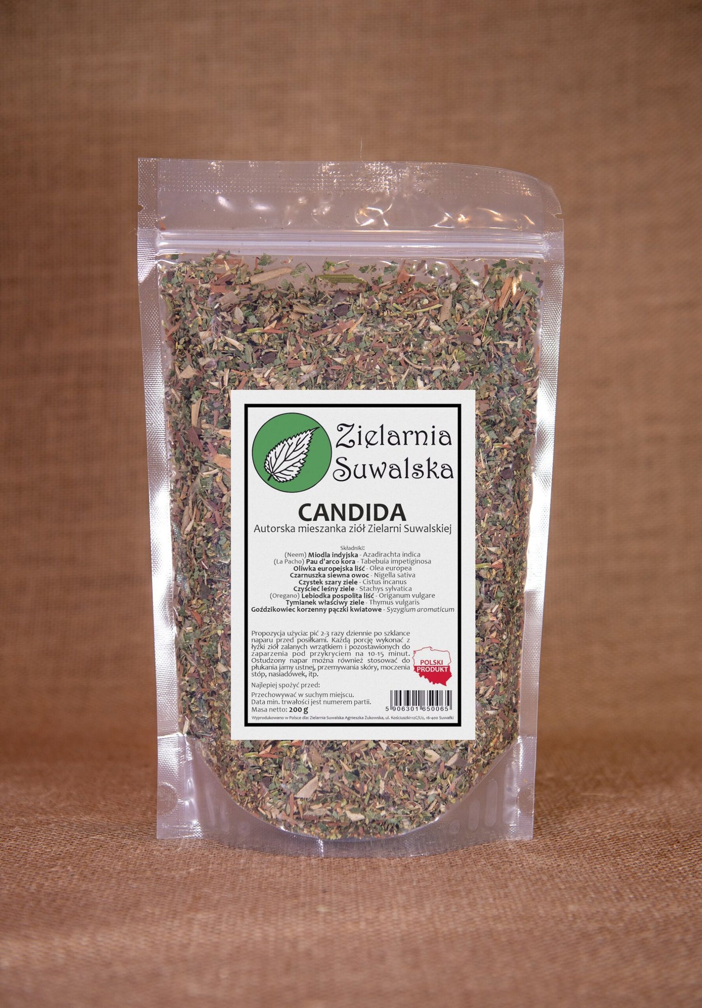 Candida 200g Zielarnia Suwalska