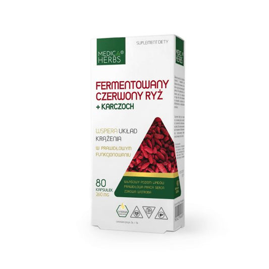 Fermentowany Czerwony Ryż + Karczoch