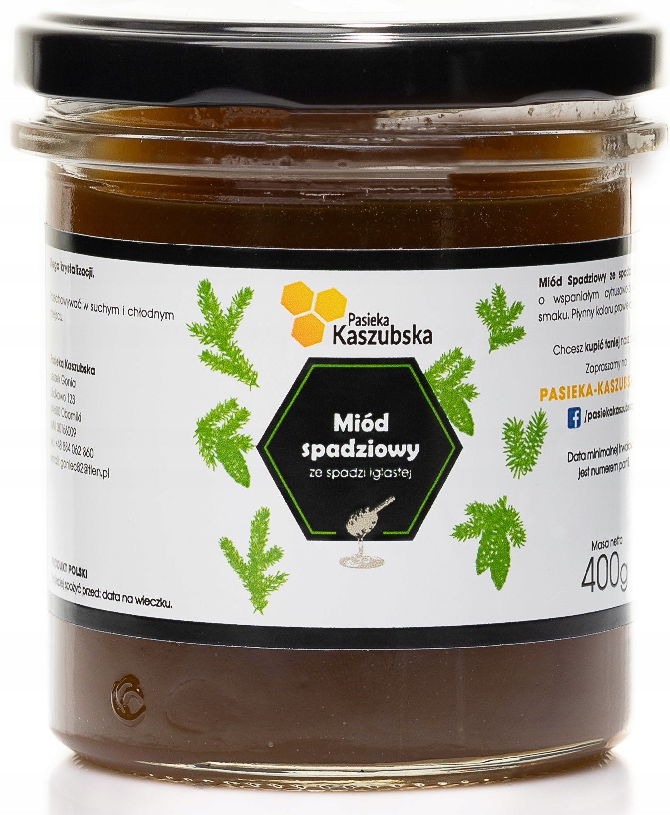 Miód Spadziowy Iglasty - 400g