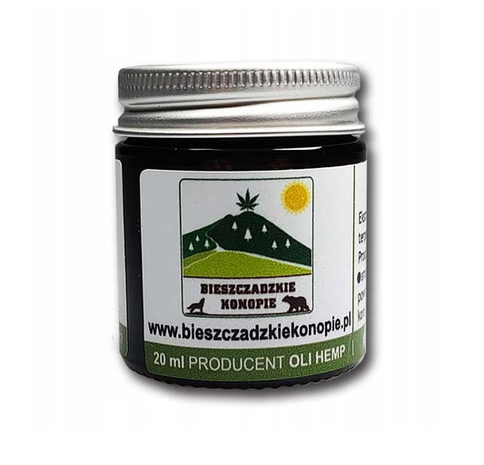 Mazidło konopne - pełne spectrum 20 ml Bieszczadzkie Konopie
