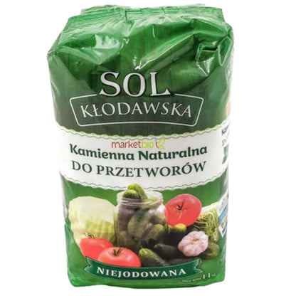 Kamienna Sól Niejodowana miałka - Kopalnia Soli Kłodawa 1,1 kg