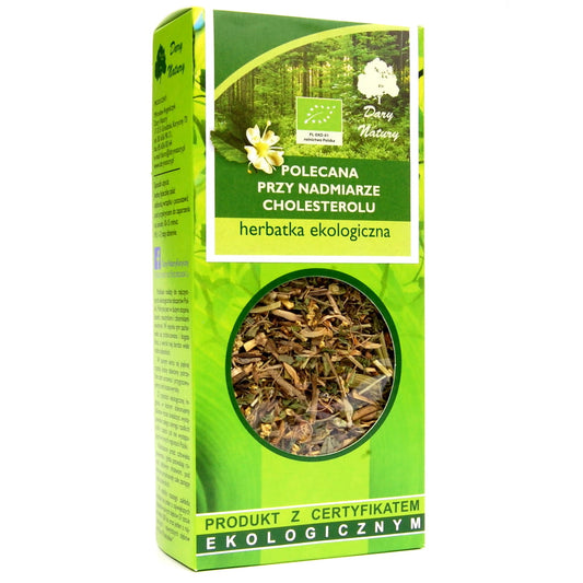 Herbatka Polecana przy nadmiarze cholesterolu EKO 50g