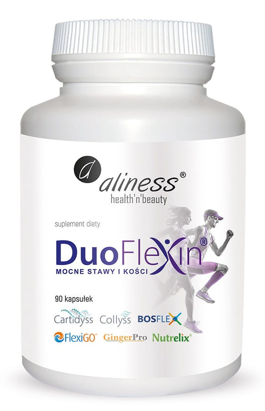 Duoflexin® 90 kapsułek, mocne stawy i kości 100% natural x 90 Vege caps