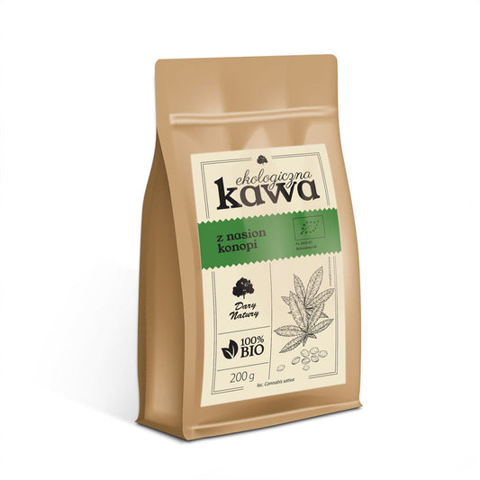 Kawa z nasion konopi EKO 200 g