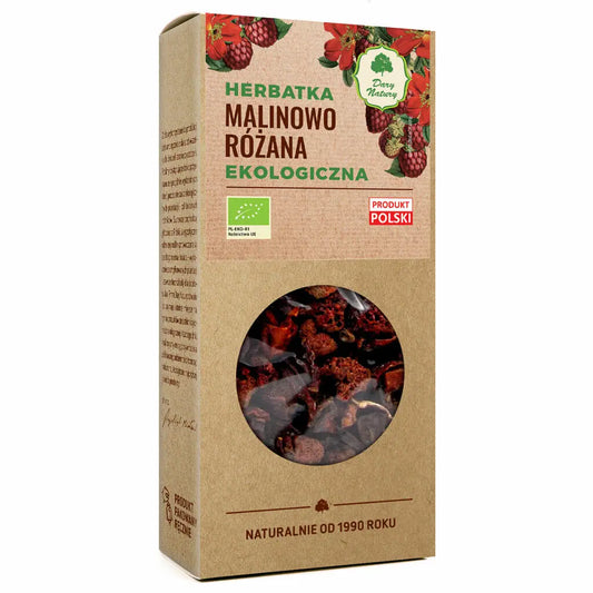 Herbatka Malinowo - Różana EKO 100 g