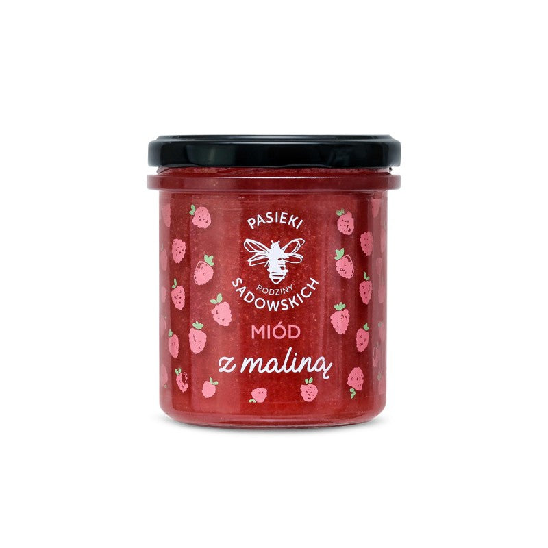 Miód z maliną 430g