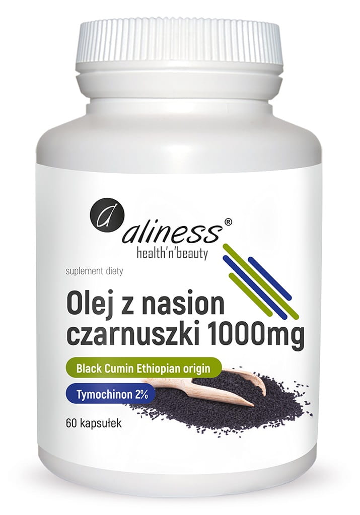 Olej z nasion czarnuszki 2% 1000 mg x 60 caps