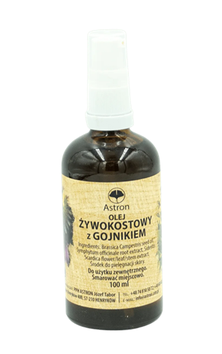 Olej żywokostowy z gojnikiem - ASTRON 100ml