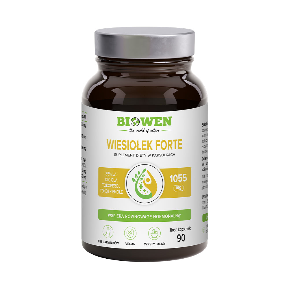 Wiesiołek Forte 1050 mg Biowen – 90 kapsułek