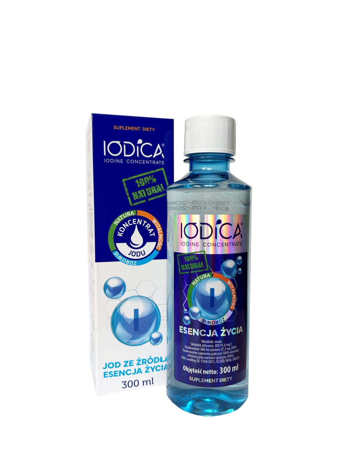 Koncentrat jodu supl. 300 ml IODICA