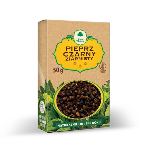 Pieprz czarny ziarnisty 50 g