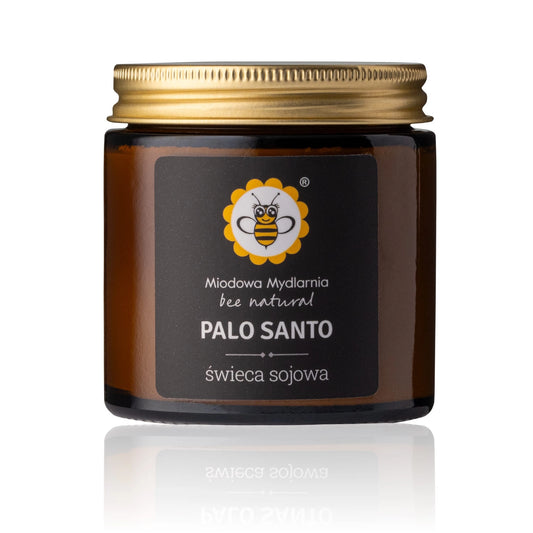 Świeca z wosku sojowego PALO SANTO