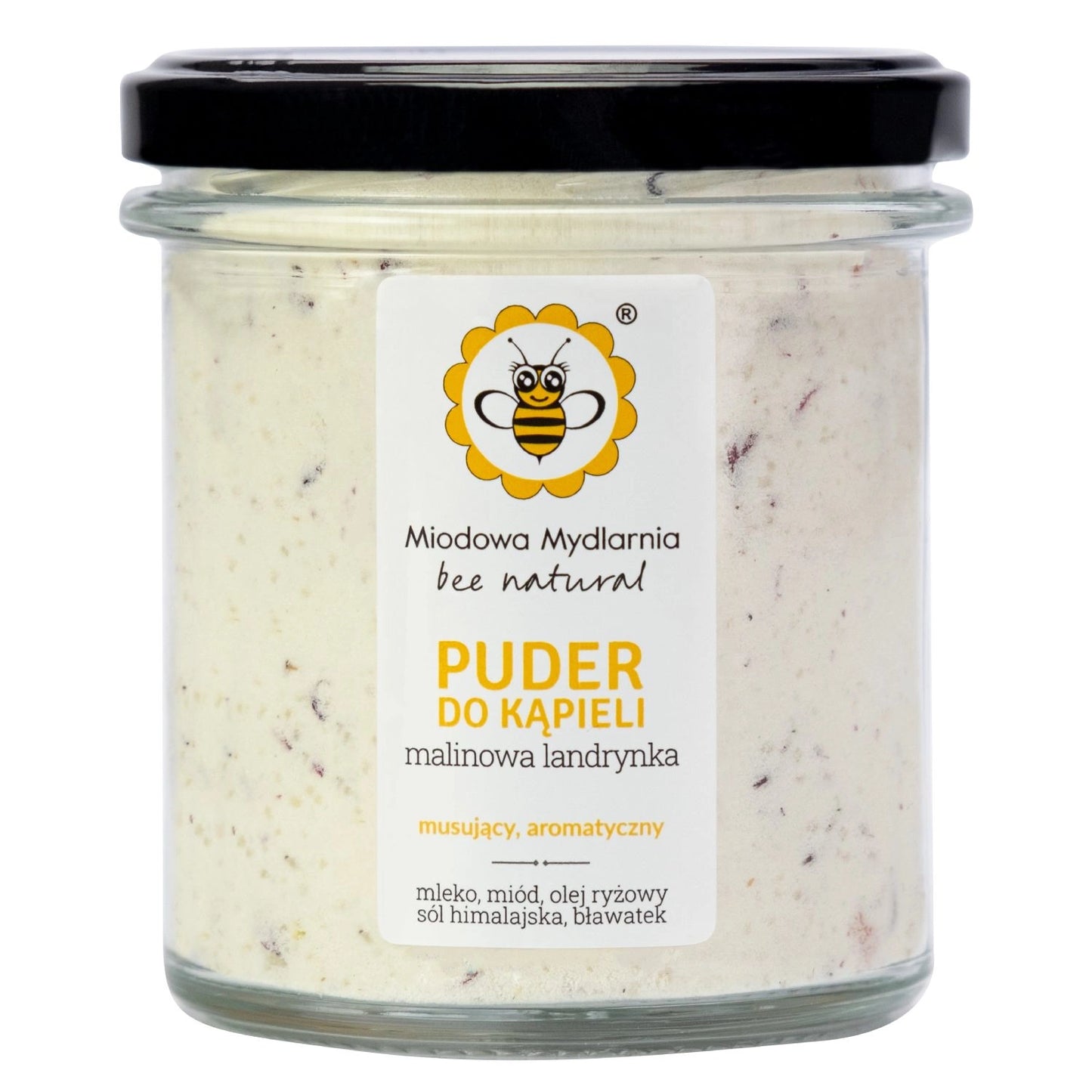 Puder do kąpieli MALINOWA LANDRYNKA