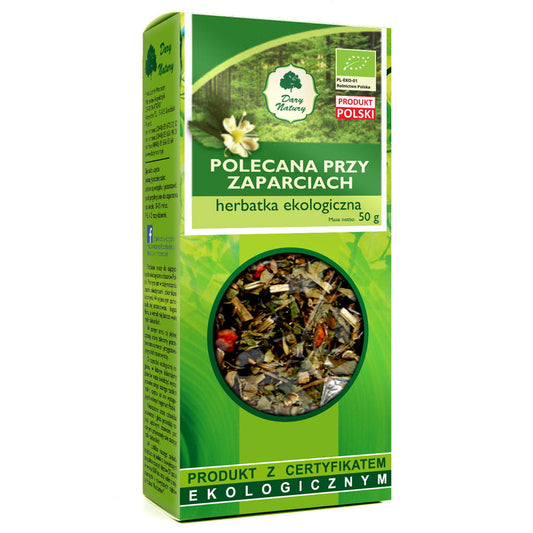 Herbatka polecana przy zaparciach EKO 50g