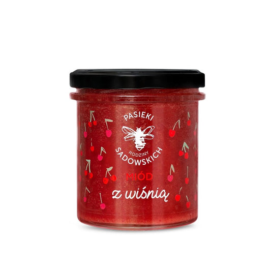 Miód z wiśnią - 430 g