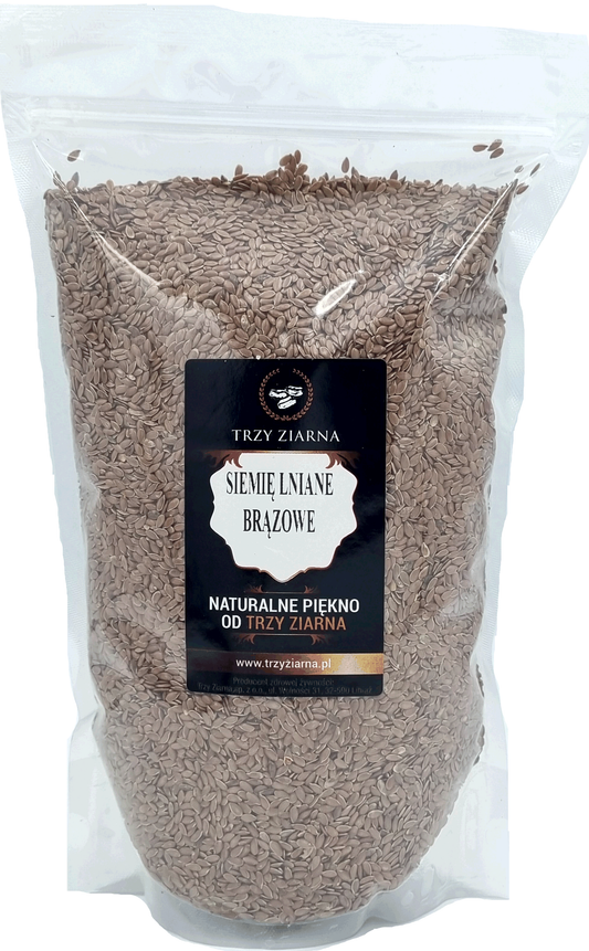 Siemie Lniane Brązowe 500g