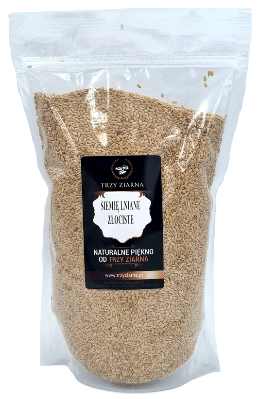Siemie Lniane Złote 500g
